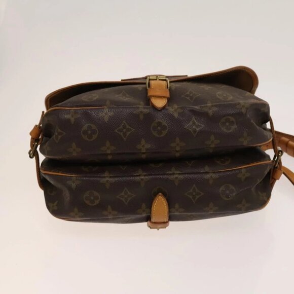 LOUIS VUITTON Monogram Saumur 30 Shoulder Bag M42256 LV Auth am8612 - Picture 6 of 15